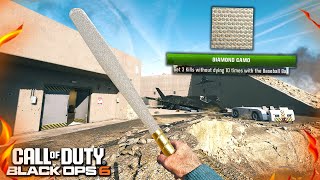 I unlocked the DIAMOND BASEBALL BAT but its a 2 HIT KILL Black Ops 6 [upl. by Lindgren]