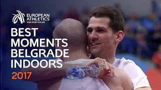 All the best moments from the Belgrade 2017 Euro Indoors [upl. by Jammal]