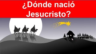 Donde nacio Jesucristo [upl. by Animehliw]