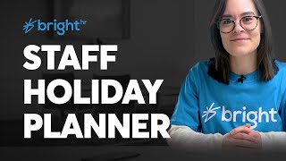 Staff Holiday Planner  BrightHR [upl. by Tuppeny]