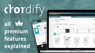 All Chordify Premium features explained [upl. by Lydell]