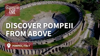 Pompeii from above Discover ancient Pompeii by drone [upl. by Atinek]