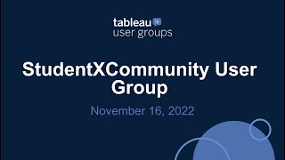 StudentXCommunity User Group  November 16 2022 [upl. by Ttirb589]