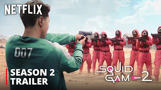 Squid Game Season 2  FIRST LOOK TRAILER  Netflix HD [upl. by Sherman63]