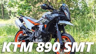 KTM 890 SMT  Review [upl. by Ydnahs601]