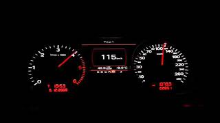 2009 Audi A8 30 TDI Top Speed [upl. by Norraa887]