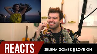 Producer Reacts to Selena Gomez  Love On [upl. by Yodlem]