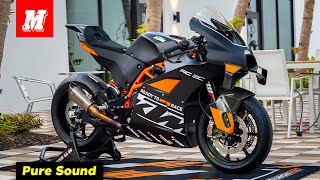 2023 KTM RC8C Pure Exhaust Sound  Motomillion [upl. by Bishop858]