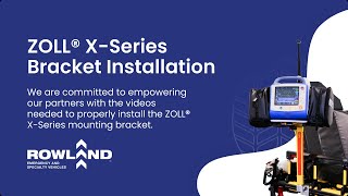 ZOLL® XSeries Bracket Installation [upl. by Inod]