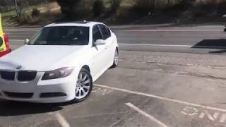 2006 BMW 330i EXHAUST w 3 inch STRAIGHT PIPES [upl. by Alage357]