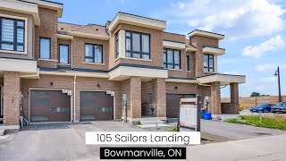 105 Sailors Landing  Bowmanville ON  Lake Side Living [upl. by Capriola]