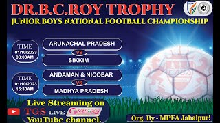 DAY 8  2nd Match AIFF Junior Boys National Football Championship DRBCROY TROPHY  MPFA JABALPUR [upl. by Dippold965]