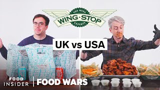 US vs UK Wingstop  Food Wars  Food Insider [upl. by Idnaj]