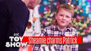 Sheamie Charms Patrick Over Lego  Late Late Toy Show [upl. by Sanfourd]