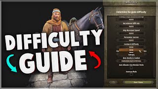 Difficulty Settings Explained in Bannerlord  Ironman AI Difficulty Success Rate amp More [upl. by Aleece228]