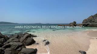 The most extensive Jamu Postnatal Belly Binding Treatment Online Course [upl. by Anairda759]