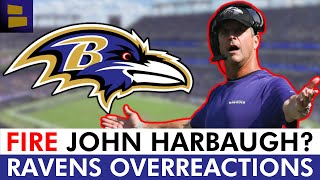 Fire John Harbaugh Derrick Henry Washed Ravens Overreaction Monday After HORRIBLE Loss vs Raiders [upl. by Tobiah]