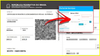 Como baixar e imprimir o CRLV Digital do seu veículo pelo computador e celular [upl. by Gretna]