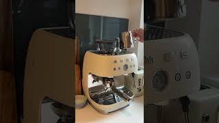 Unboxing My Dream Coffee Machine  Smeg Espresso Machine [upl. by Lrae]