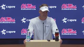 Georgia Southern Week Ole Miss HC Lane Kiffin [upl. by Burris]