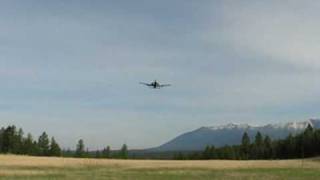 A10 Warthogs fly by [upl. by Leahplar40]