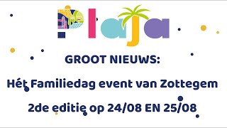 Plaja Familiedag event te Zottegem  2408 en 2508 [upl. by Herbert]