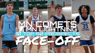 10 TOP 50 2025 Minnesota Prep Hoops Prospects FaceOff at Comets GPA 2024 [upl. by Nilam122]