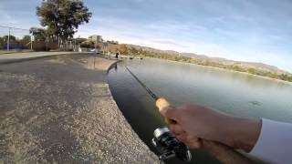 Hansen Dam Lake Fishing [upl. by Wasserman]