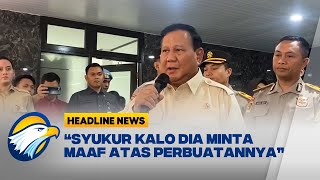 Menhan Prabowo Berharap Belanda Minta Maaf [upl. by Akapol]