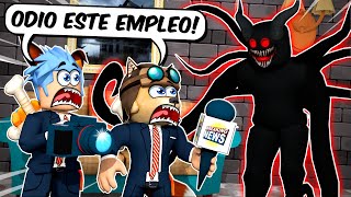 Mi nuevo EMPLEO es un HORROR 😨  ROBLOX Camping [upl. by Gurango]