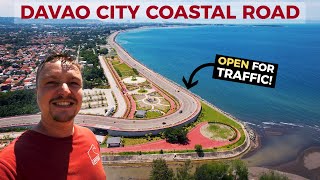 DAVAO CITYS COASTAL ROAD IS OPEN Philippines Game Changing Highway [upl. by Remus]