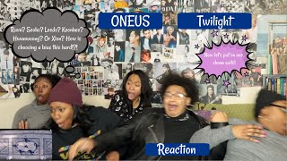 ONEUS TWILIGHT REACTION [upl. by Analli]