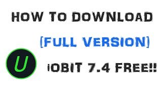 How to DOWNLOAD iObit Uninstaller 74 PRO FULL VERSION FREE 2022 [upl. by Lauraine863]