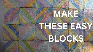 The Very Versatile Quilt As You Go Block For Beginners [upl. by Oswin]