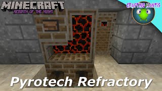 How to Build a Refractory from Pyrotech ♥ Modded Tutorials [upl. by Ecidnak152]