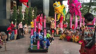 Yick Nam Lion Dance 2022 JALAN SUTERA RESIDENCY [upl. by Illona]