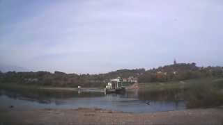 Vilkijos keltas Vilkynė  Ferry of Vilkija [upl. by Kcirdla670]