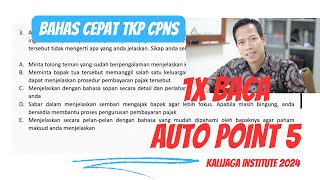 CEPAT JAWAB TKP CPNS Pelayanan Publik [upl. by Ynove]