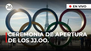 🔴 EN VIVO  Los espectadores se reúnen para la Ceremonia de Apertura de los Juegos Olímpicos de 2024 [upl. by Doralynn]