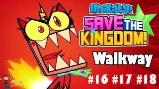 Unikitty Game Save The Kingdom  Walkway 16 17 18 Cartoon Network Games [upl. by Astred241]