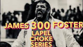 Lapel Choke Series  JAMES 300 Foster  NOVA RYU BJJ [upl. by Samuella]