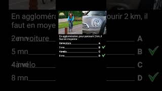 2024 Nouveau examen code de la route ✅ test 2 question 5 😘 France shorts codedelaroute [upl. by Budworth]