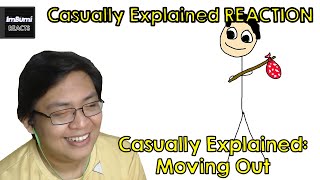 Casually Explained Moving Out  Casually Explained  ImBumi Reaction [upl. by Kamin227]