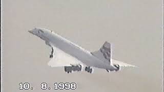 Concorde Take off  London Heathrow August 10  1998 [upl. by Nader908]