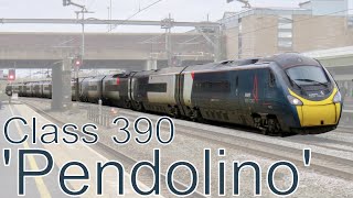 Class 390 Pendolino  Compilation  4K [upl. by Nrehtac]