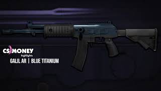 CSGO  Galil AR  Blue Titanium [upl. by Tiny204]