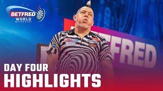 TIEBREAK TENSION  Day Four Highlights  2022 Betfred World Matchplay [upl. by Elleynod]