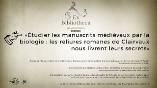 « Étudier les manuscrits médiévaux par la biologie » par Élodie Lévêque [upl. by Pauwles]