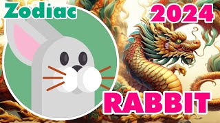 RABBIT 2024 Zodiac Rabbit Prediction  The Year of the Green Wood Dragon【Master Tsai】 [upl. by Leihcey]