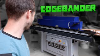 I bought an Edgebander How does it work Felder G320 [upl. by Ynatsed]